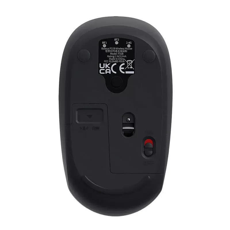 Rato sem fios Baseus F01B 2,4 GHz Bluetooth