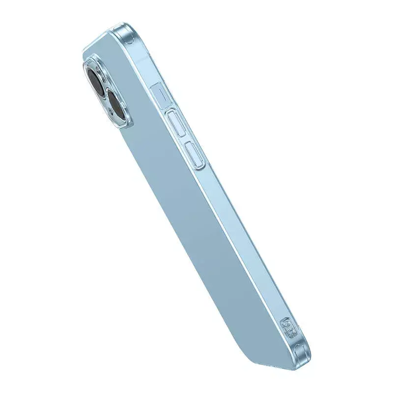 Capa de proteção transparente com vidro temperado da Baseus para iPhone 14 Plus (P60112202201-02)