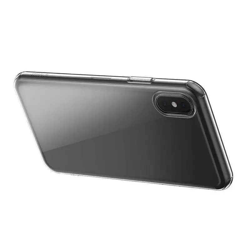 Capa transparente, fina e leve Baseus para iPhone XS Max — capa de proteção transparente
