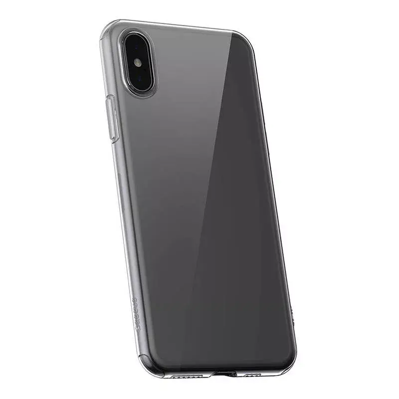 Capa transparente, fina e leve Baseus para iPhone XS Max — capa de proteção transparente