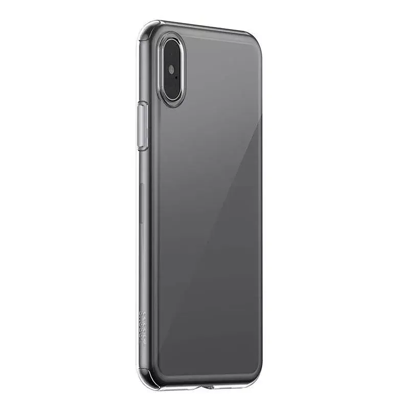 Capa transparente, fina e leve Baseus para iPhone XS Max — capa de proteção transparente