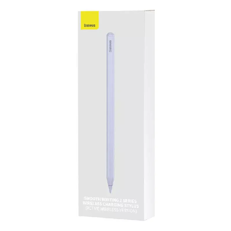 Caneta stylus Baseus Smooth Writing 2 SXBC060105 roxa capacitiva para ecrãs táteis