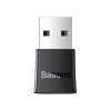 Adaptador Bluetooth mini Baseus BA07 para PC, USB 5.3 recetor dongle Bluetooth sem fios - preto