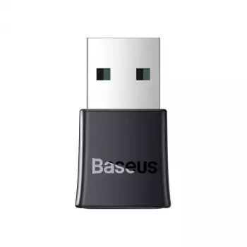 Adaptador Bluetooth mini Baseus BA07 para PC, USB 5.3 recetor dongle Bluetooth sem fios - preto