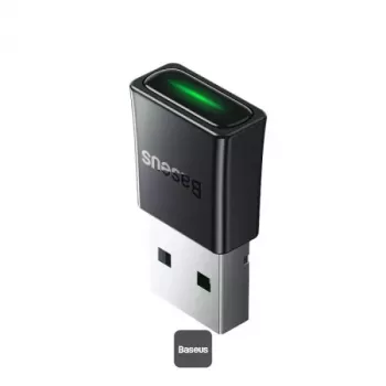 Adaptador Bluetooth mini Baseus BA07 para PC, USB 5.3 recetor dongle Bluetooth sem fios - preto