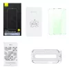 Vidro de proteção de ecrã Baseus Tempered Glass Crystal Series para iPhone 14 Pro com filtro de luz azul