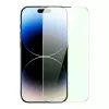 Vidro de proteção de ecrã Baseus Tempered Glass Crystal Series para iPhone 14 Pro com filtro de luz azul