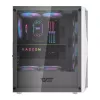Caixa de computador Darkflash DK352 Plus ATX Preto e Branco
