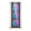 Caixa de computador Darkflash DK352 Plus ATX Preto e Branco