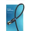 Cabo de rede Vention Cat.8 S/FTP RJ-45 para RJ-45 5 m preto