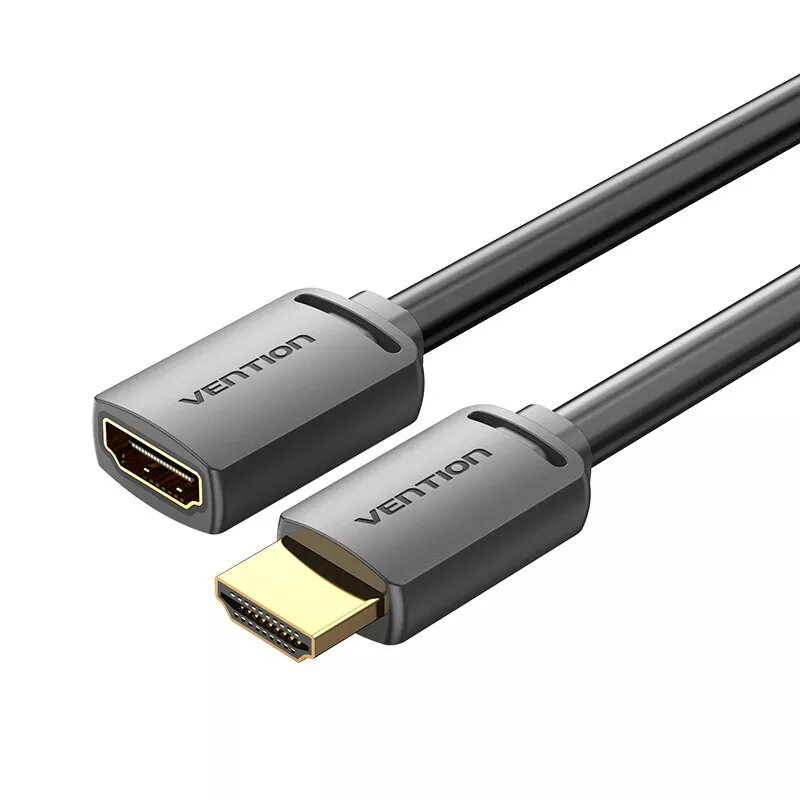 Vention AHCBI cabo de extensão HDMI-A macho para HDMI-A fêmea, 3 m, 4K@60Hz, PVC, preto