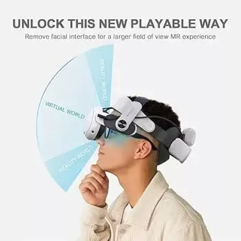 Faixa de cabeça com bateria BOBOVR M3 Pro para Oculus Quest 3