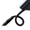 Adaptador de áudio 2-em-1 Joyroom SY-L01 Lightning para 3,5 mm + Lightning, preto