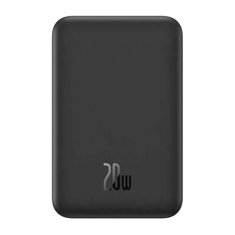 Mini powerbank magnética Baseus 5000mAh 20W (preta)