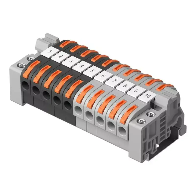 Conjunto de conectores de arame para calha DIN Sonoff 211 com 20 unid.