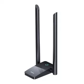 Adaptador WiFi Baseus FastJoy 1800 MBit/s preto – adaptador de rede USB dual-band