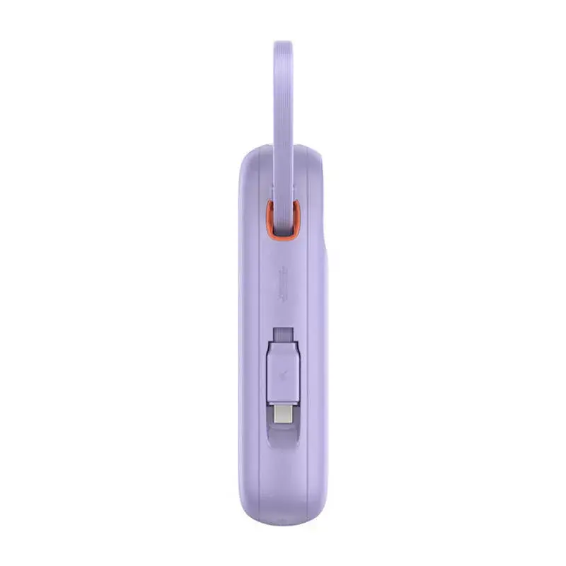 Carregador portátil Baseus QPow 2 10000mAh 30W 2xUSB-C powerbank (roxo)