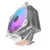 Arrefecedor de ar Darkflash Z4 Pro Mist branco — ventoinha de 120 mm, rolamento hidráulico, 200 W TDP, compatível com AM5/AM4/LGA1700/1200/115x