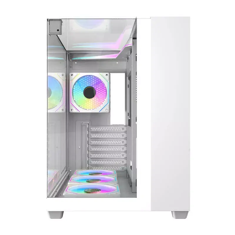 Caixa de computador Darkflash TH285, ATX, branco
