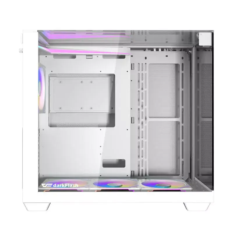 Caixa de computador Darkflash TH285, ATX, branco