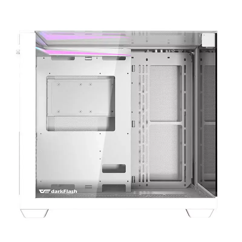 Caixa de computador Darkflash TH285, ATX, branco
