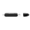 Recetor multimédia automóvel Carlinkit MINI PRO — preto, 81,3×21×10,5 mm