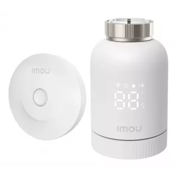 Termóstato digital Imou TRV1 Kit ZigBee Branco a pilhas