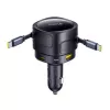 Carregador de automóvel Baseus Enjoyment Max 90W com conectores USB-C e USB-A