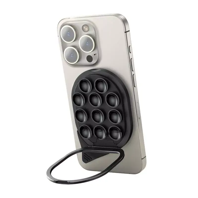 Suporte de smartphone Joyroom JR-ZS418 com ventosas e superfície compatível com MagSafe, preto