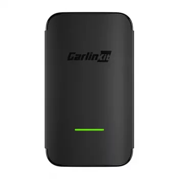 Adaptador sem fios Carlinkit CPC200-A2A para Android Auto — Wi-Fi 5 GHz/2,4 GHz, Bluetooth 5.2, USB-C, 5V 1A
