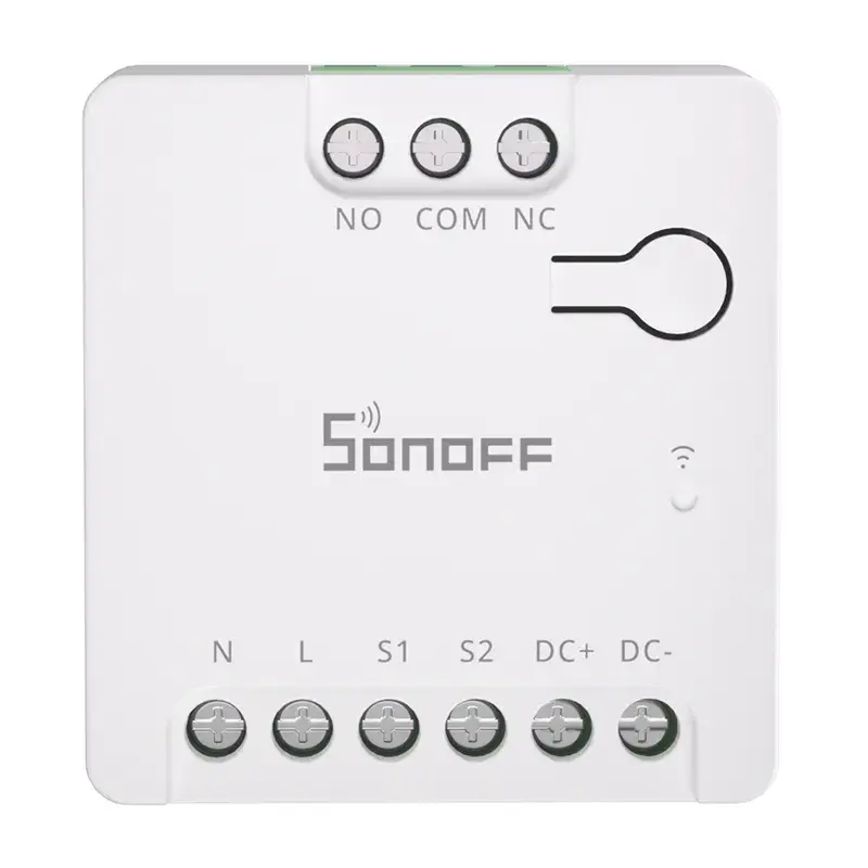 Interruptor inteligente Wi-Fi Sonoff MINI-D AC/DC 12–48V contacto livre de potencial
