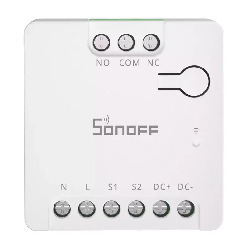 Interruptor inteligente Wi-Fi Sonoff MINI-D AC/DC 12–48V contacto livre de potencial