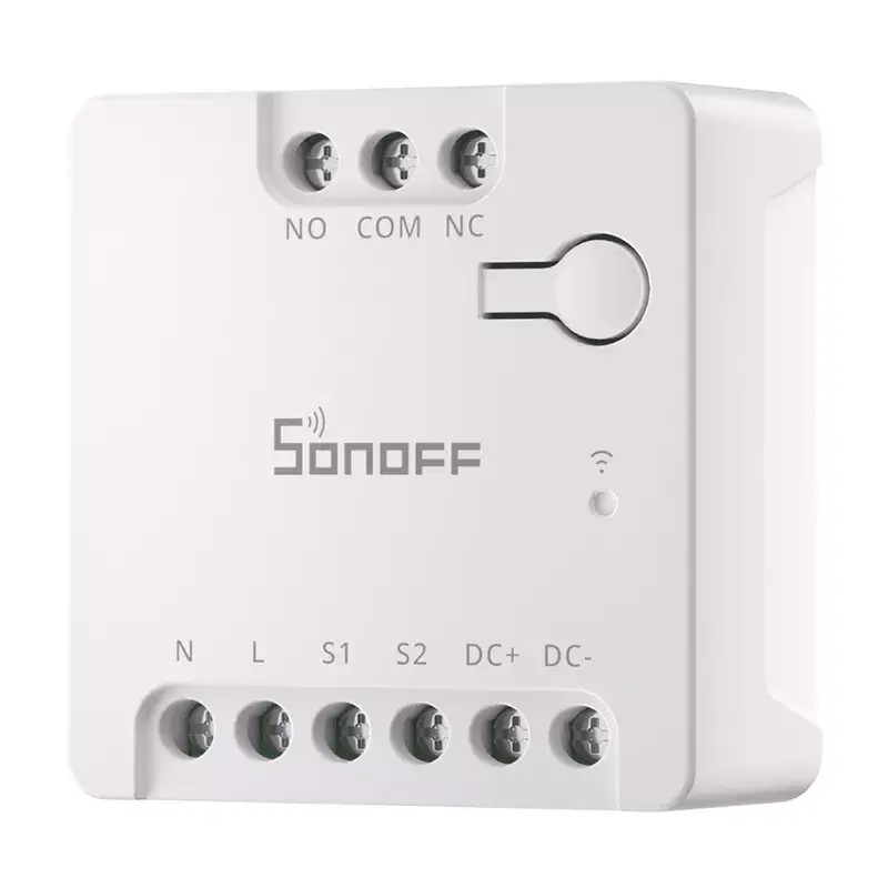 Interruptor inteligente Wi-Fi Sonoff MINI-D AC/DC 12–48V contacto livre de potencial