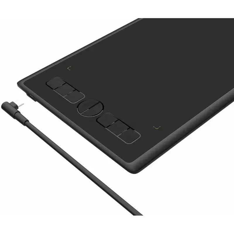 Huion Inspiroy H580X mesa digitalizadora, 8 x 5 polegadas, 5080 LPI, 8192 níveis de pressão, 8 teclas de atalho, USB-C