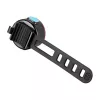 Luz para bicicleta Superfire BTL05 — luz frontal/traseira compacta, LED, recarregável por USB