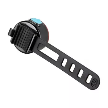 Luz para bicicleta Superfire BTL05 — luz frontal/traseira compacta, LED, recarregável por USB
