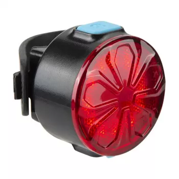 Luz para bicicleta Superfire BTL05 — luz frontal/traseira compacta, LED, recarregável por USB