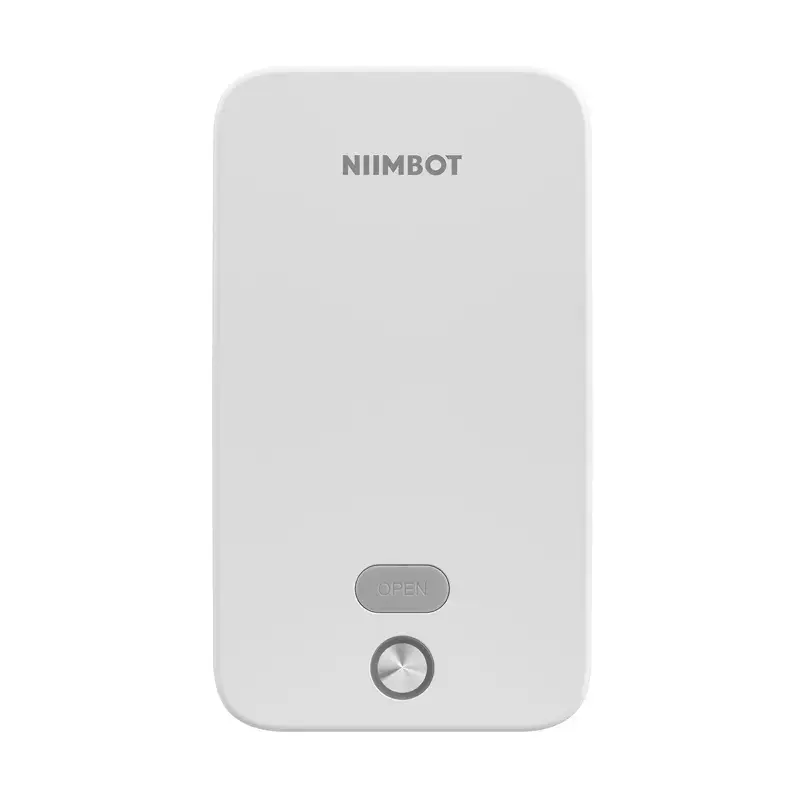 Impressora de etiquetas NIIMBOT K2 branco – impressora de etiquetas Bluetooth portátil, design compacto