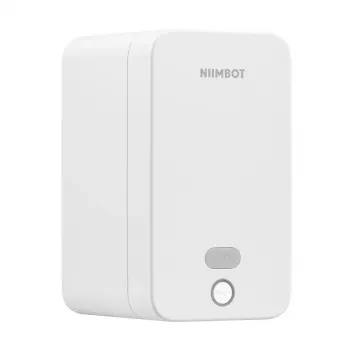 Impressora de etiquetas NIIMBOT K2 branco – impressora de etiquetas Bluetooth portátil, design compacto