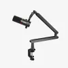 MAONO PD200X microfone dinâmico, iluminação RGB, metal, preto
