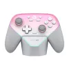 Comando sem fios GameSir SuperNova T4n Pro rosa — Bluetooth, design ergonómico portátil