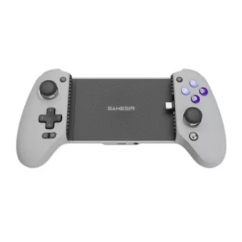 Comando móvel GameSir G8 Galileo USB-C com suporte para telefone, cinzento
