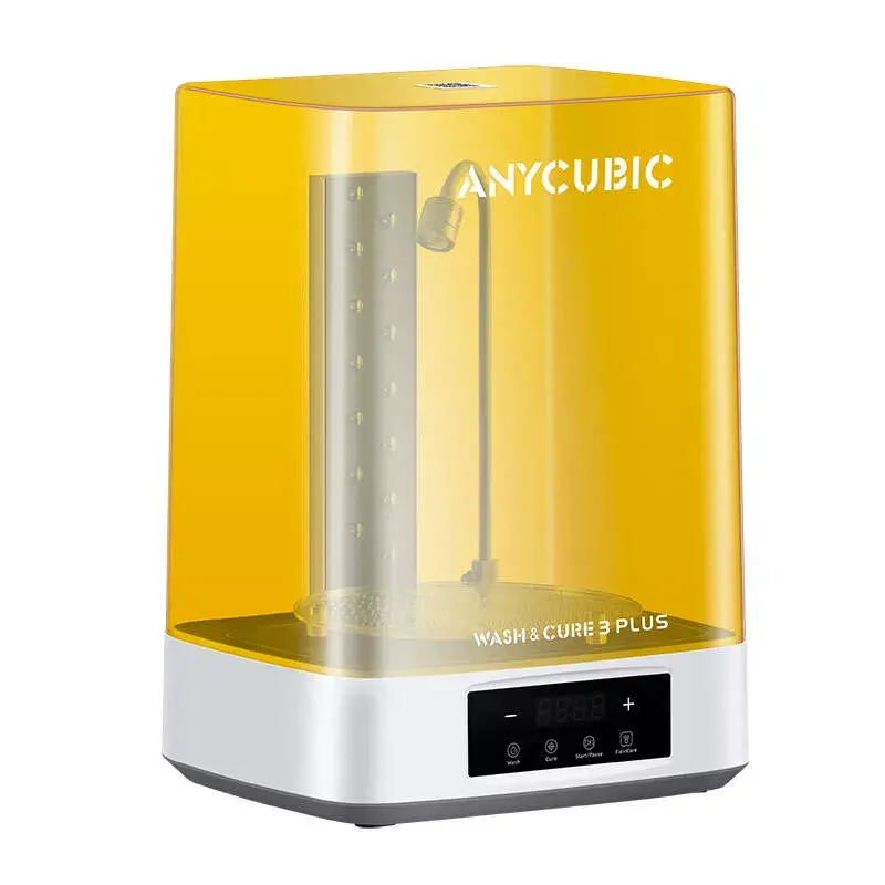 Máquina de limpeza e secagem AnyCubic Wash & Cure 3 Plus WS3LA0WH-Y-O para impressões 3D