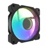 Ventoinha de arrefecimento Darkflash DR08 (preto) — ventoinha para caixa/CPU, modelo DR08 preto