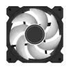 Ventoinha de arrefecimento Darkflash DR08 (preto) — ventoinha para caixa/CPU, modelo DR08 preto