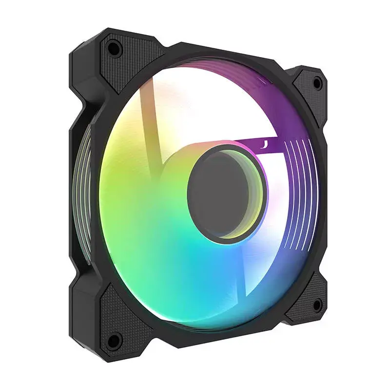 Ventoinha de arrefecimento Darkflash DR08 (preto) — ventoinha para caixa/CPU, modelo DR08 preto