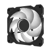 Ventoinha de arrefecimento Darkflash DR08 (preto) — ventoinha para caixa/CPU, modelo DR08 preto