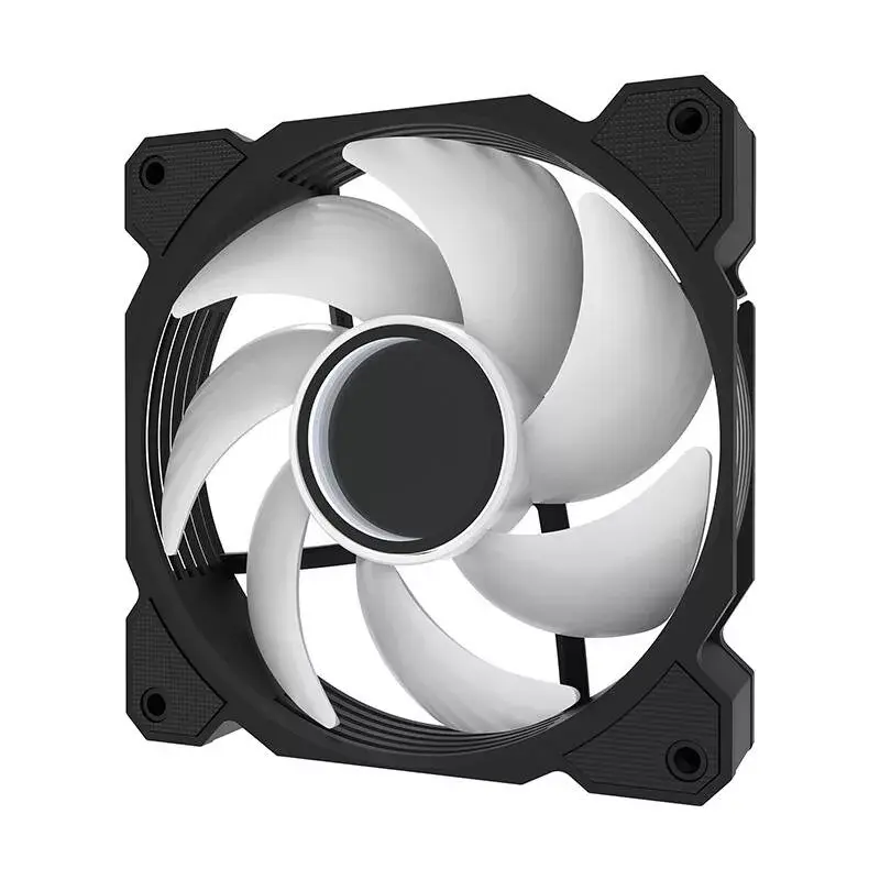 Ventoinha de arrefecimento Darkflash DR08 (preto) — ventoinha para caixa/CPU, modelo DR08 preto