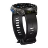 Smartwatch Zeblaze Vibe 8 Abyss preto com medidor de frequência cardíaca, à prova de água