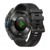Smartwatch Zeblaze Vibe 8 Abyss preto com medidor de frequência cardíaca, à prova de água